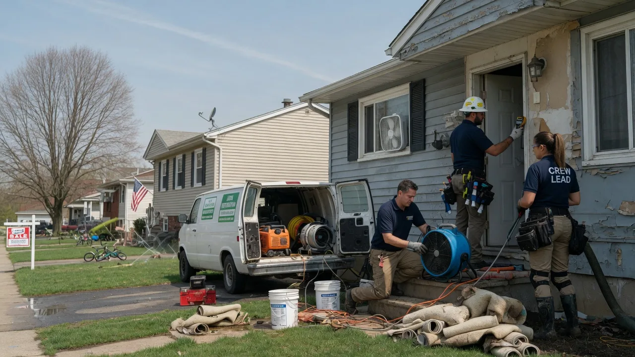 Flood Cleanup in Peninsula, OH near me
